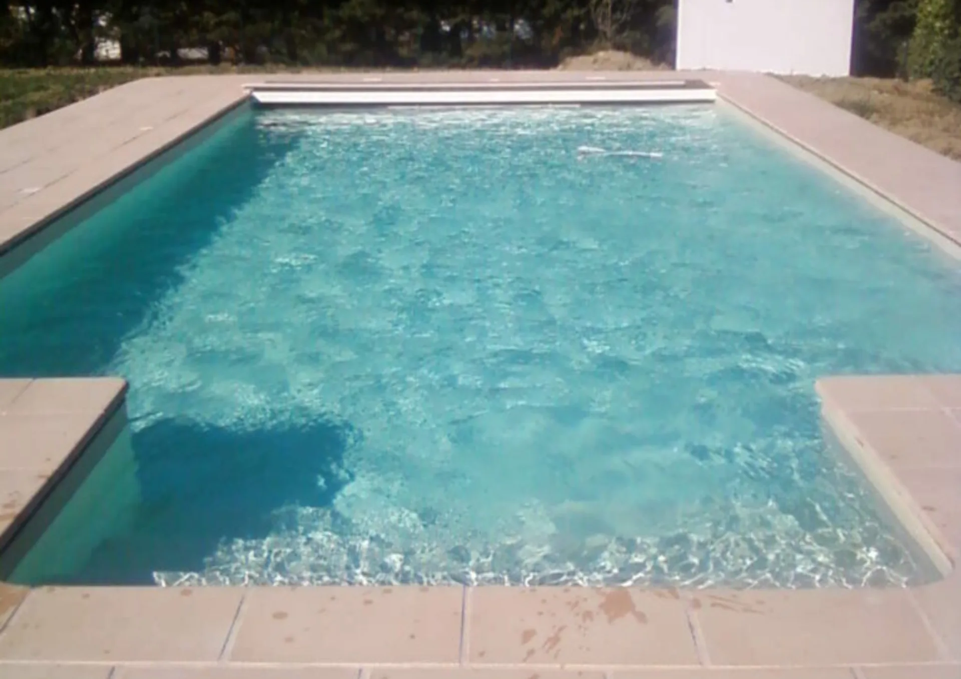Piscine après rénovation